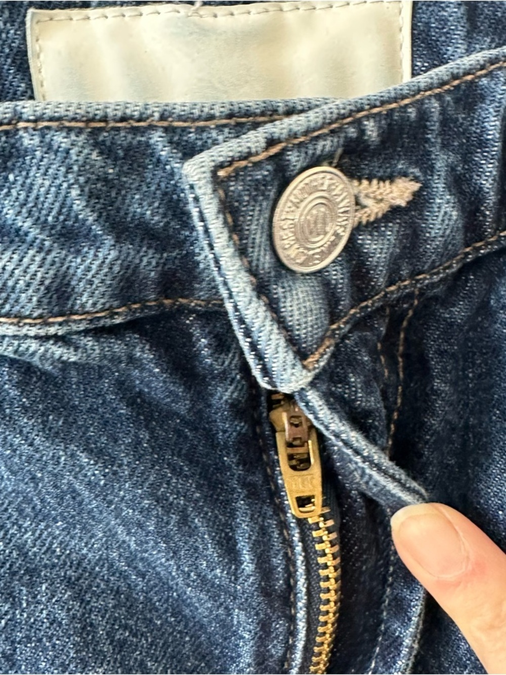 Mother The Half Pipe Ankle Denim Jeans SZ 32 - Picture 3 of 8